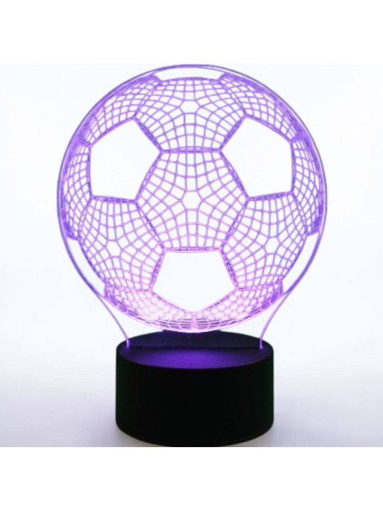 Lampada da tavolo pallone da calcio