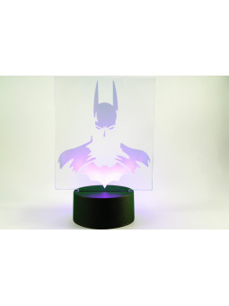 Lampada da tavolo Batman in plexiglass