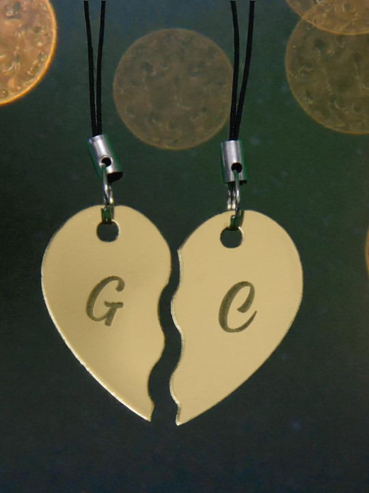 Cuore diviso in plexiglass