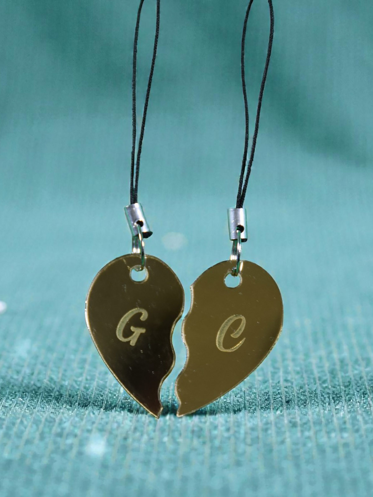 Cuore diviso in plexiglass