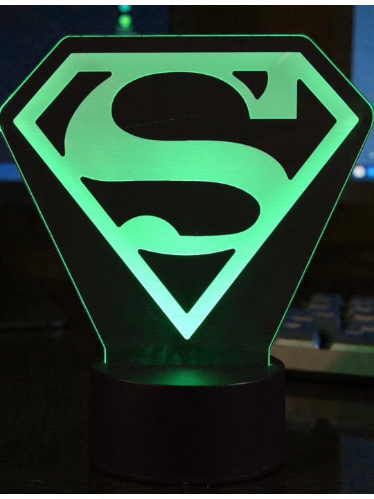 Lampada da tavolo Superman