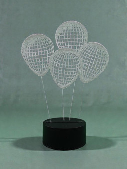 Lampada da tavolo palloncini