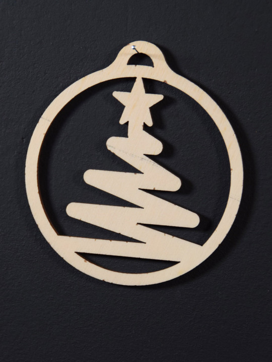 Addobbi natalizi in legno