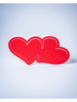 Scatola di polistirolo a cuore