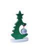 Albero di Natale in polistirolo glitterato con diverse colorazioni