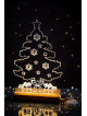 albero di natale in plexiglas con base luminosa